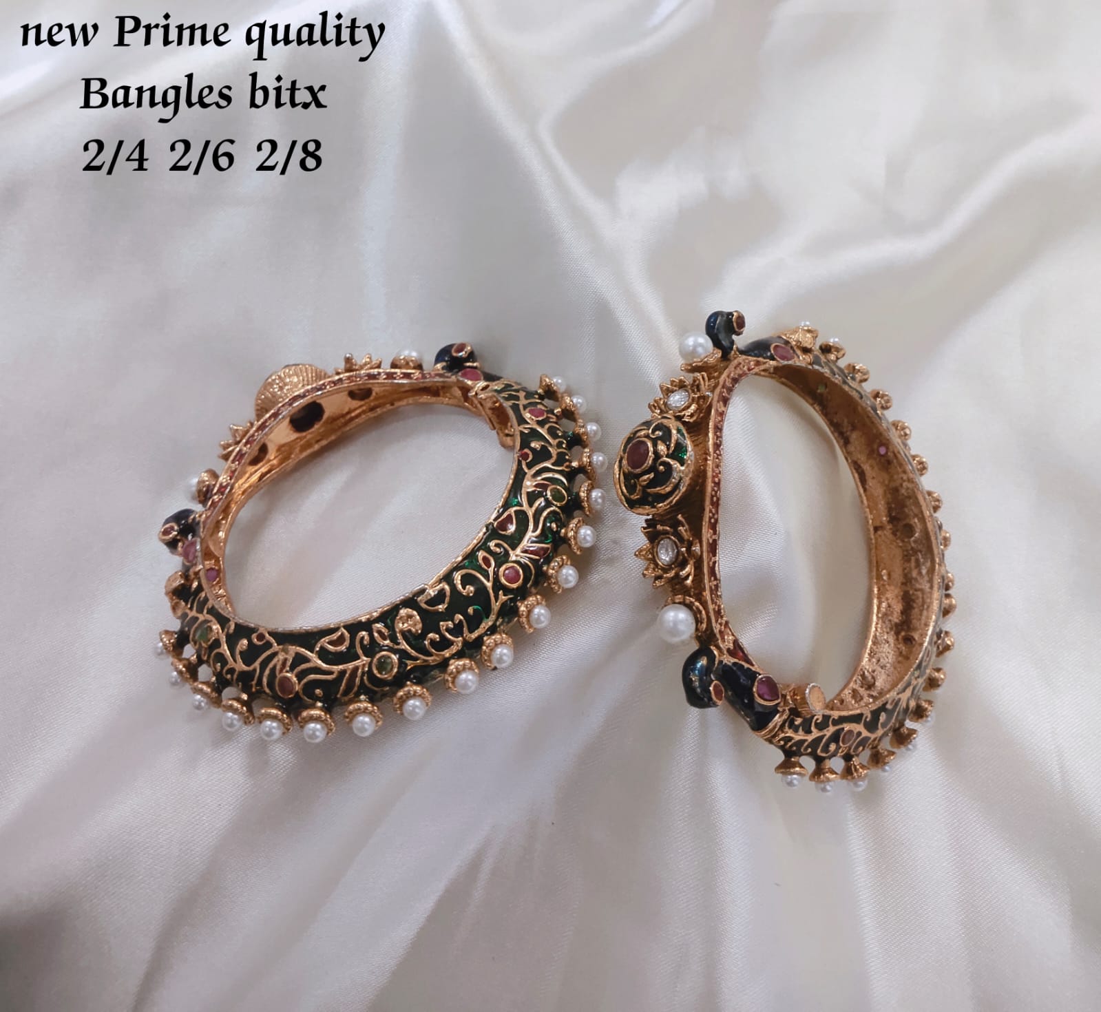 Copper Gold Plated bangles